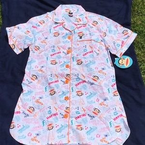 Paul Frank Summer 🌞🌸 Sleep Shirt